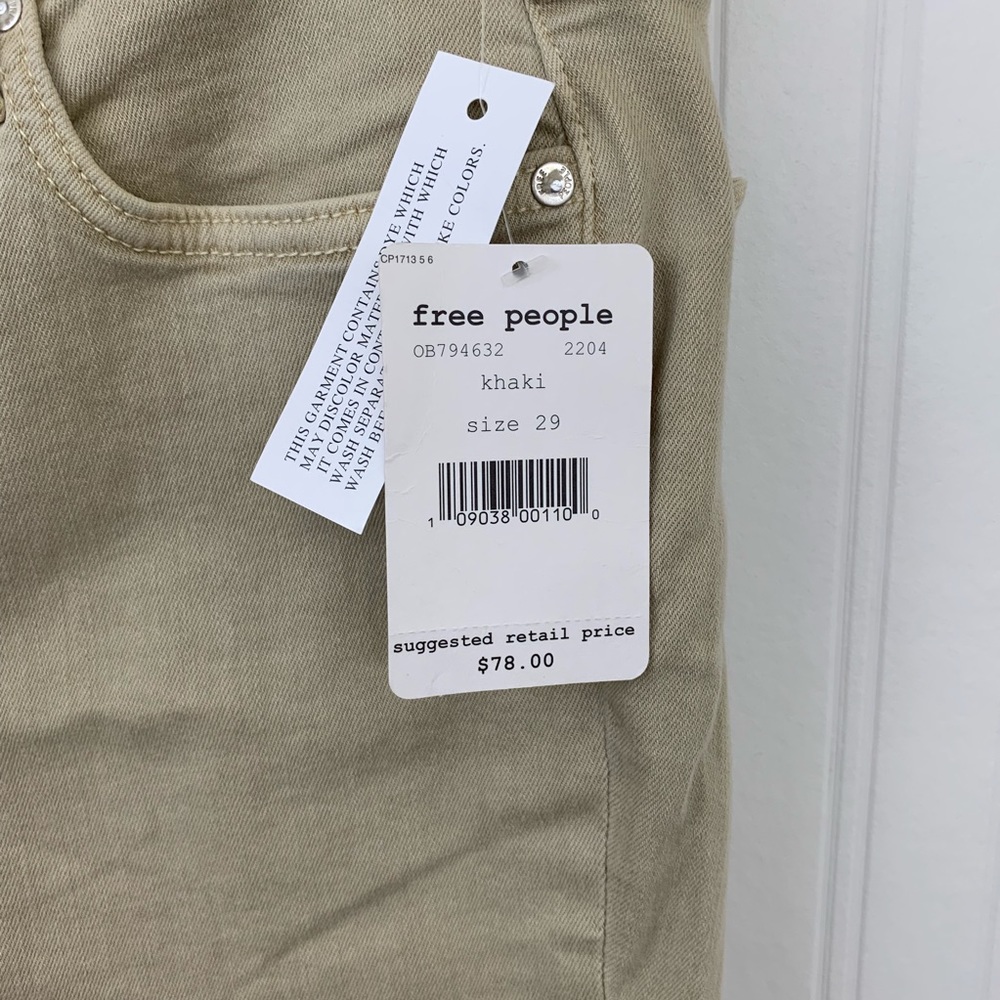 Host Pick💕💕Free People High Rise Skinny Jeans - Picture 3 of 6